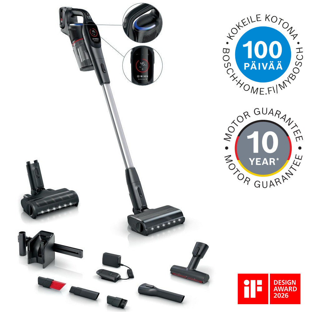 Bosch Unlimited 9 BCS931BQC -varsi-imuri, musta