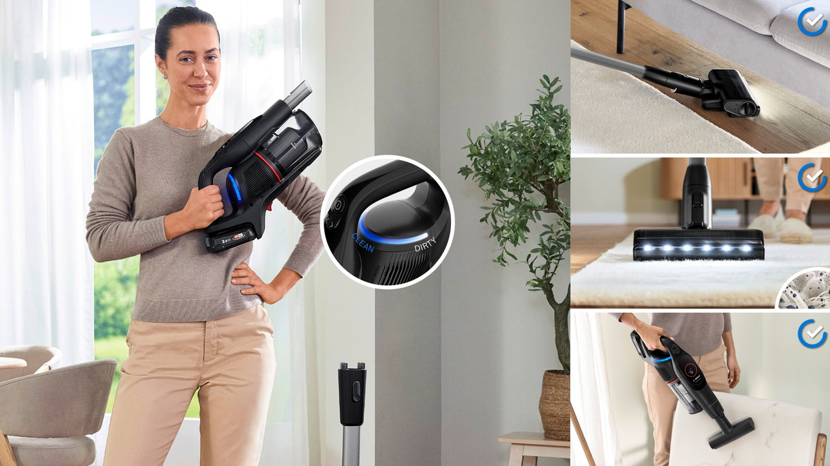 Bosch Unlimited 9 BCS931BQC -varsi-imuri, musta