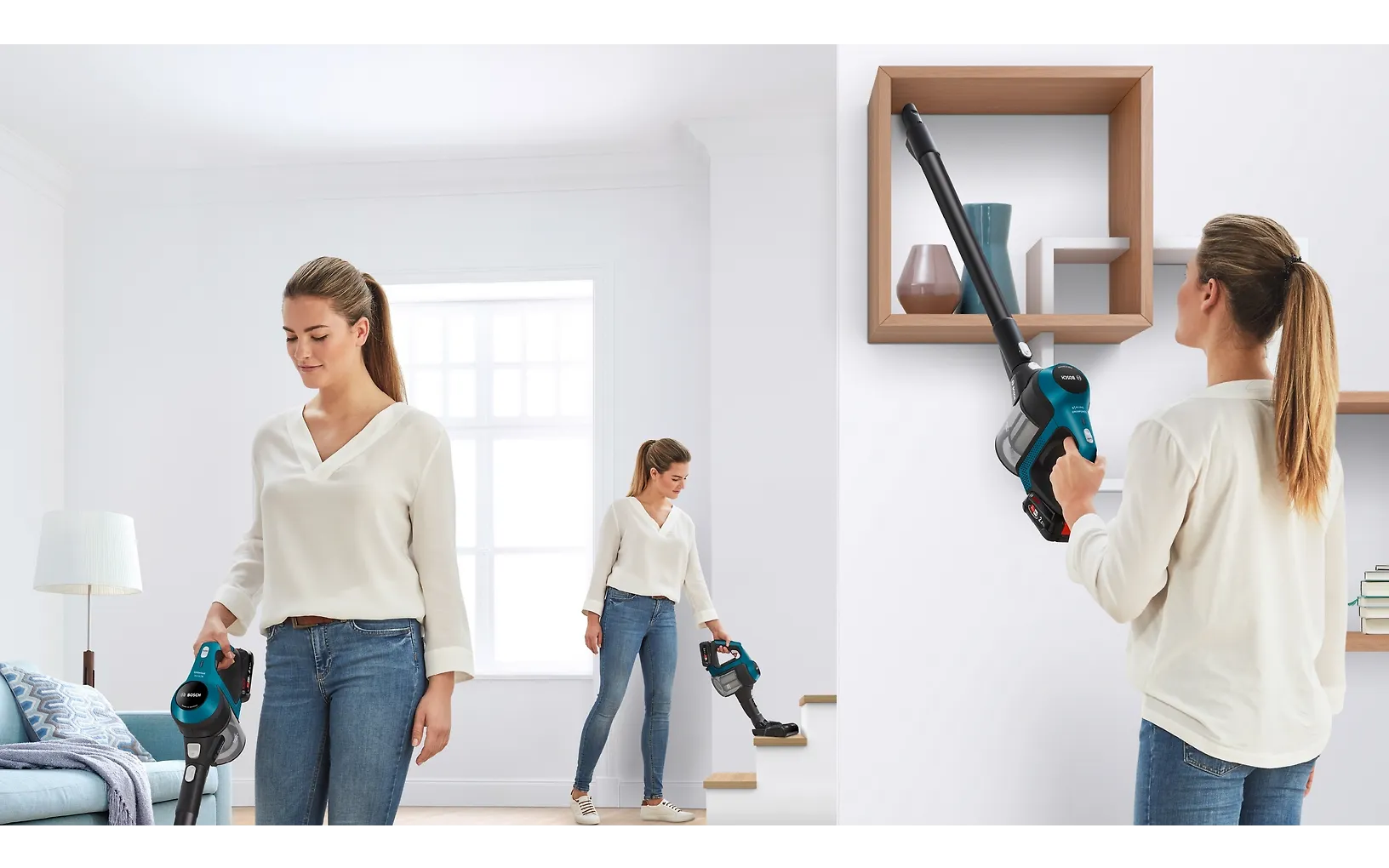 Bosch Unlimited 6 BBS611LAG -varsi-imuri, laguuninsininen