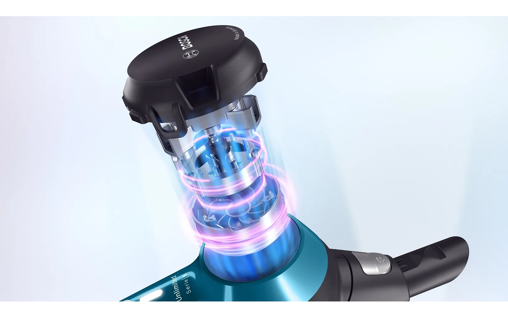 Bosch Unlimited 6 BBS611LAG -varsi-imuri, laguuninsininen
