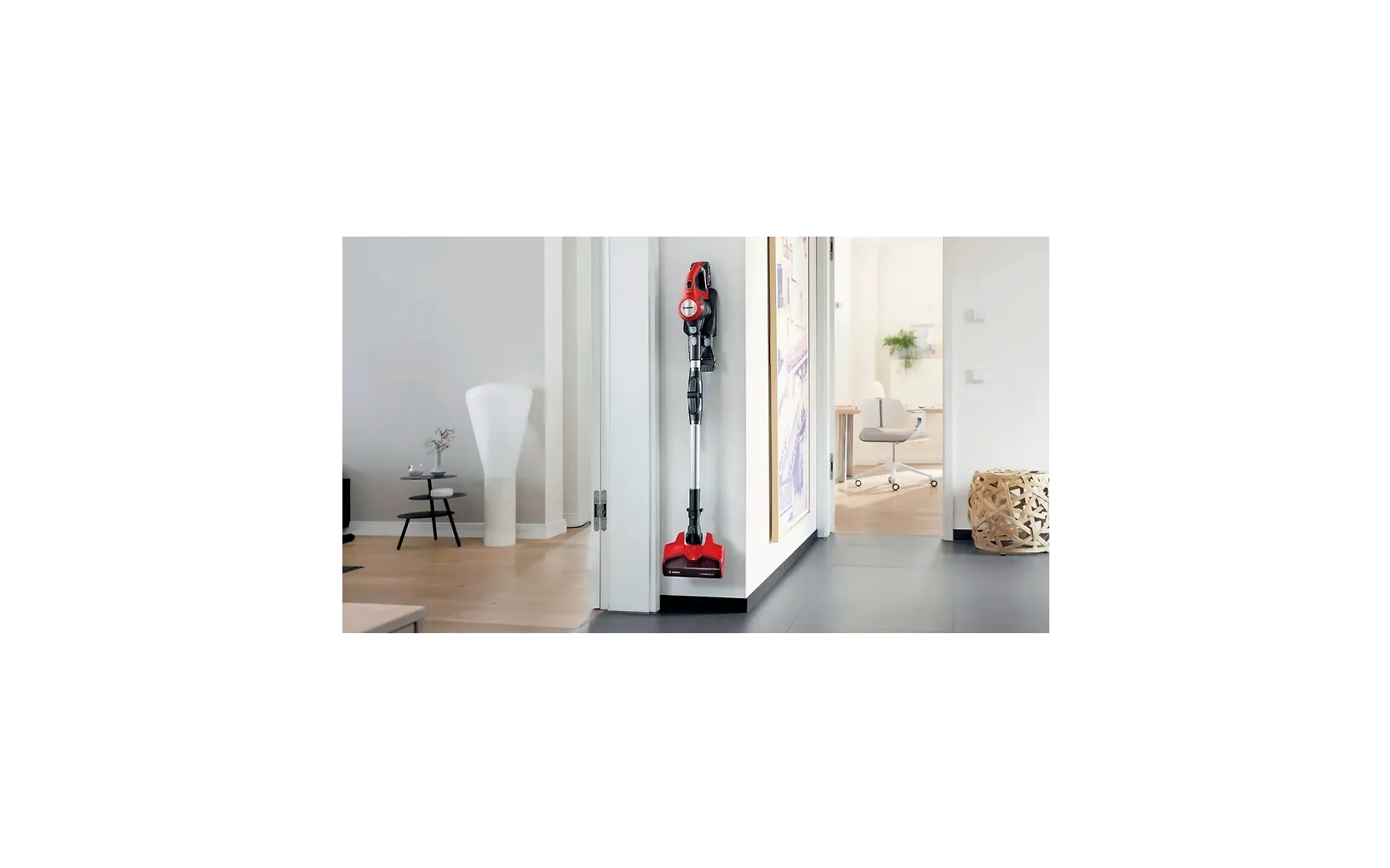 Bosch Unlimited 7 ProAnimal BCS711PET skaftdammsugare, röd