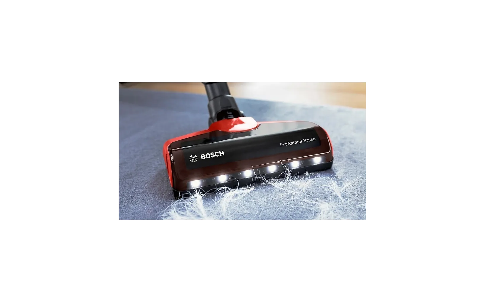 Bosch Unlimited 7 ProAnimal BCS711PET skaftdammsugare, röd