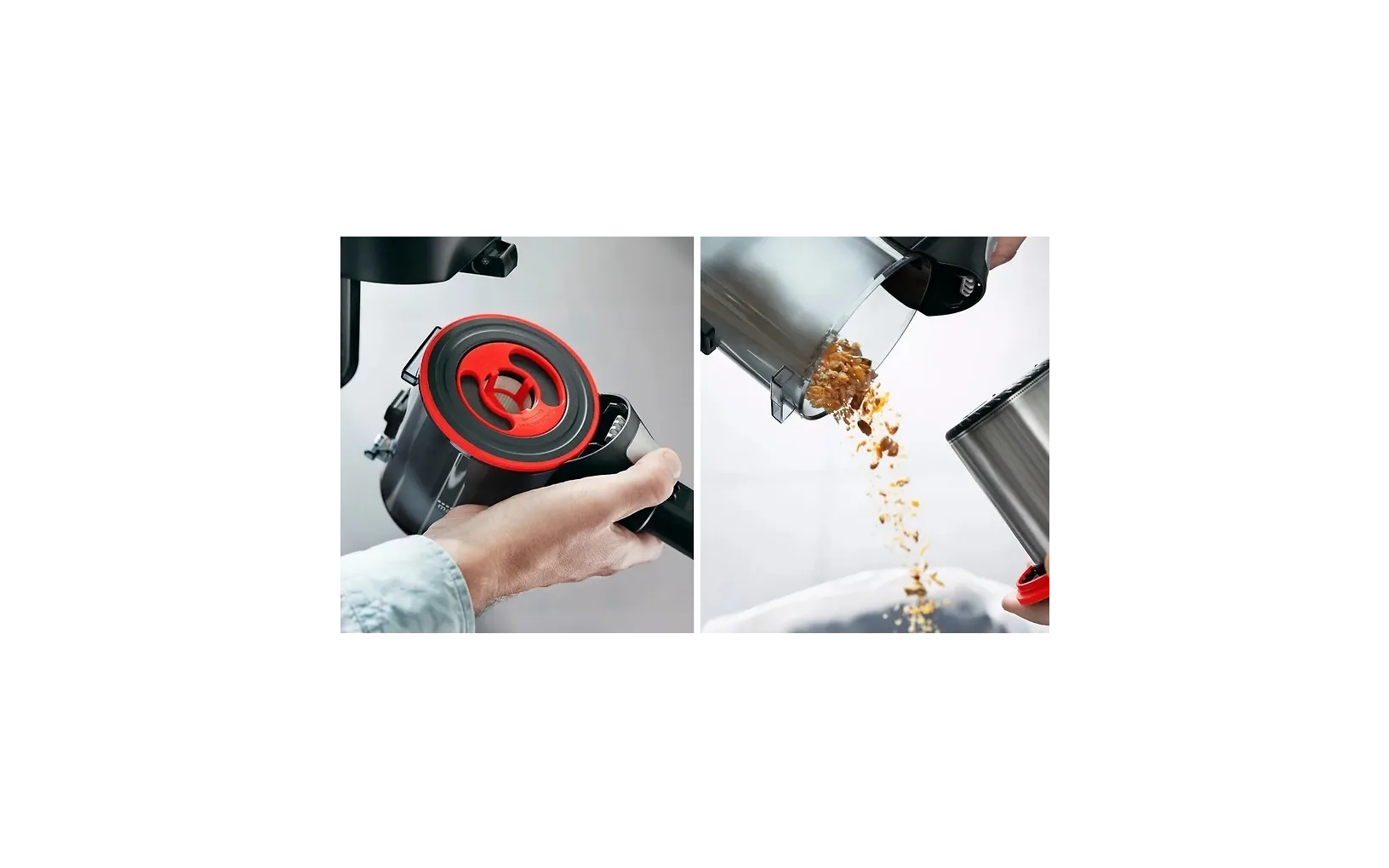 Bosch Unlimited 7 ProAnimal BCS711PET skaftdammsugare, röd