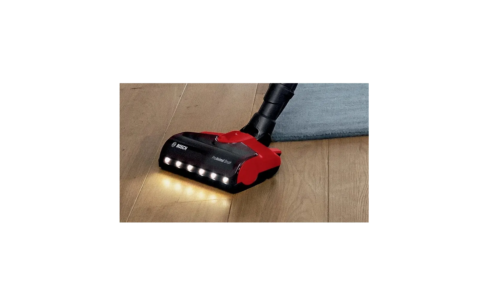 Bosch Unlimited 7 ProAnimal BCS711PET skaftdammsugare, röd