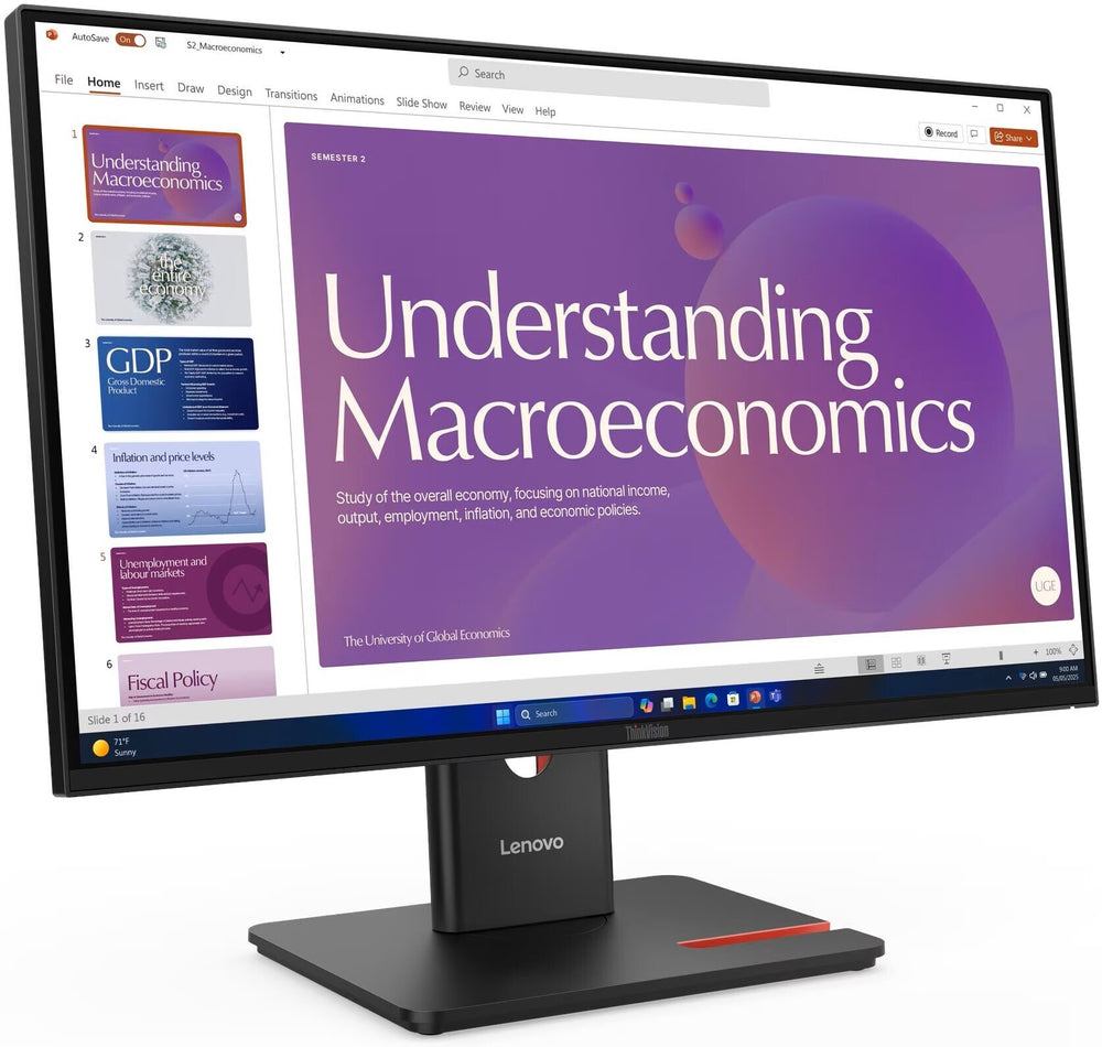 Lenovo ThinkVision T24D-40 23,8" Full HD USB-C ‐näyttö – kuva 2
