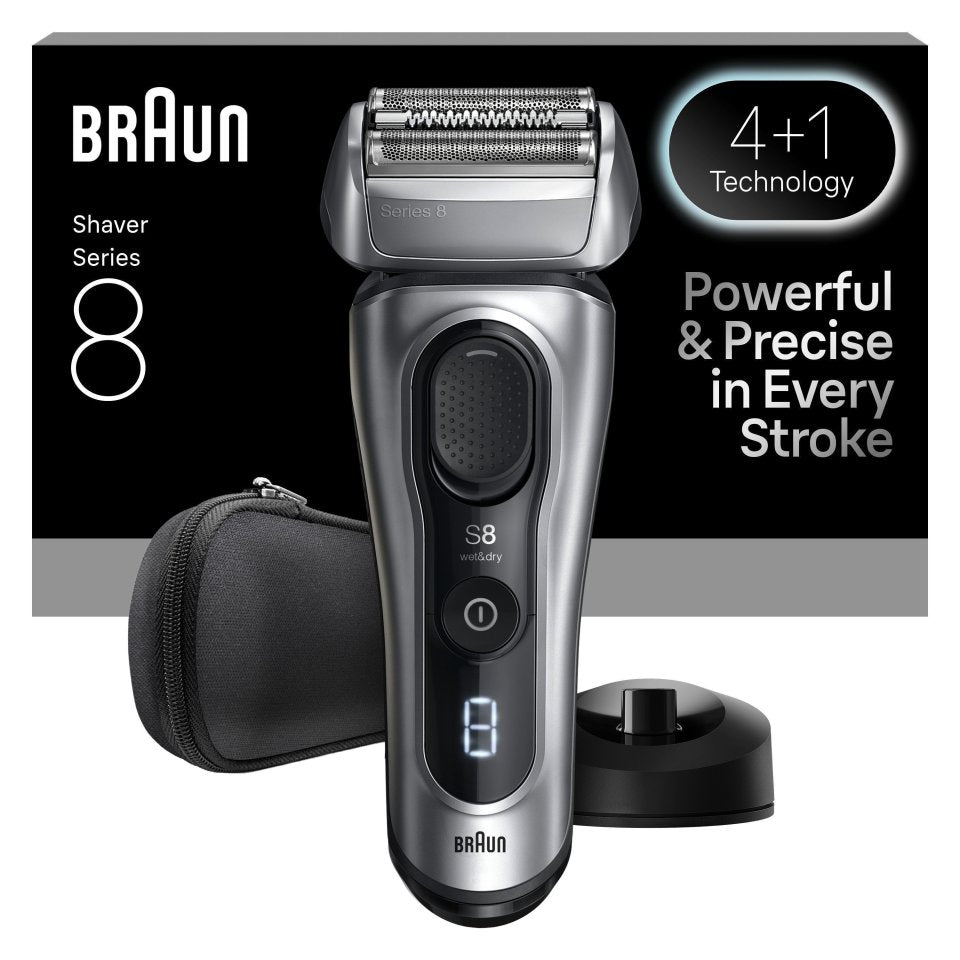 Braun Series 8, 8617S -Wet&Dry -SensoAdapt parranajokone