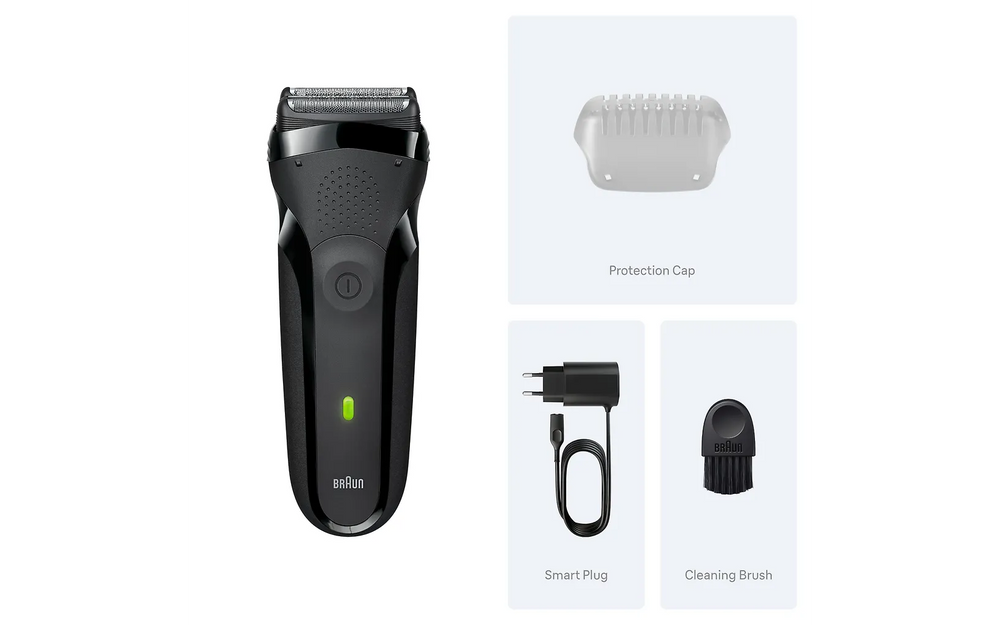 Braun Series 3, 300S -parranajokone