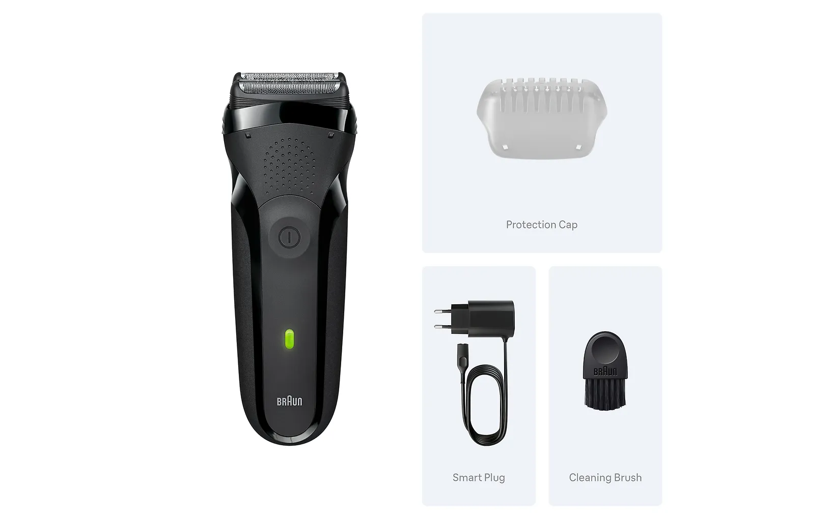 Braun Series 3, 300S -parranajokone