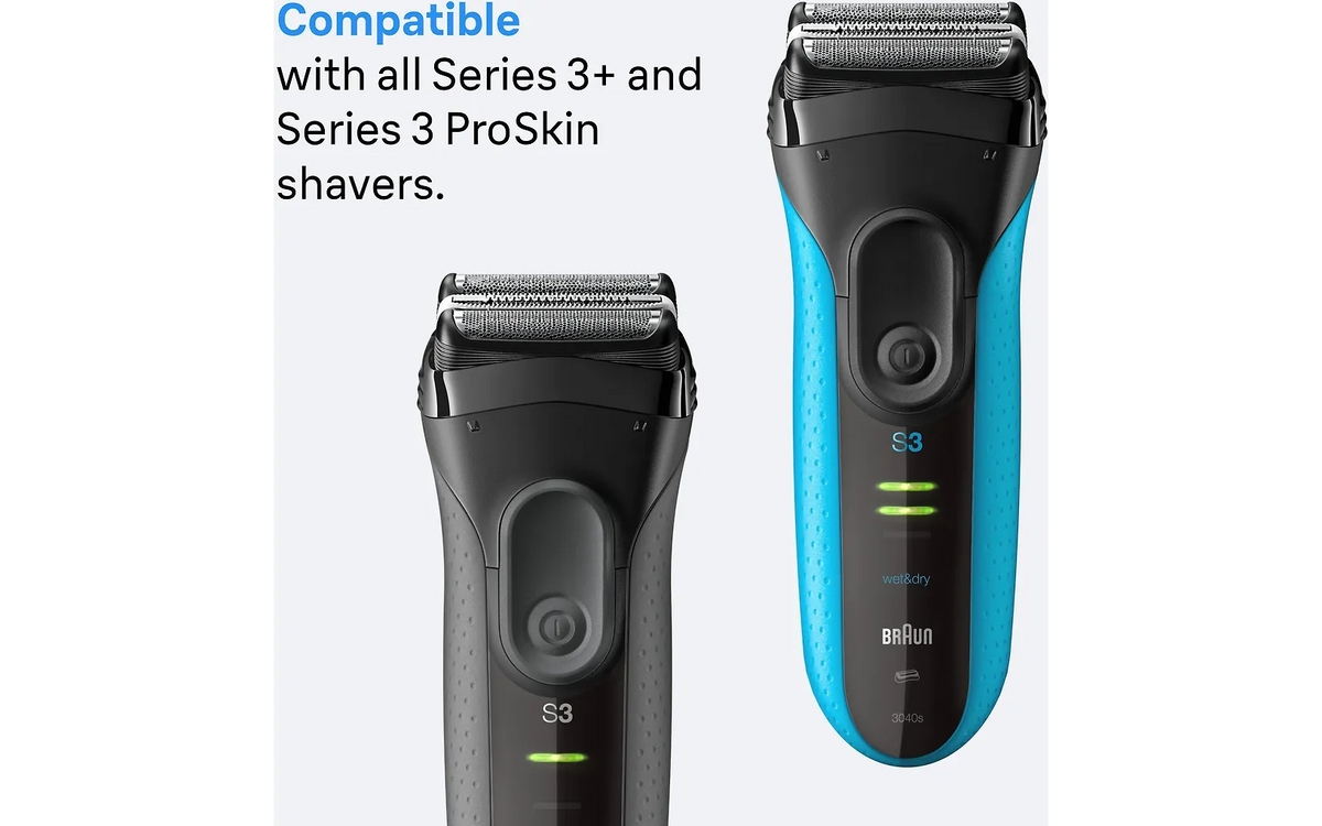 Braun Series 3+, 32B Teräverkko ja terä