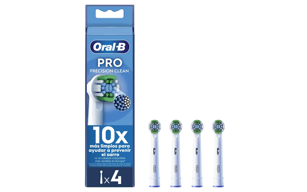 Oral-B Pro Precision Clean reservborstar, 4 st.