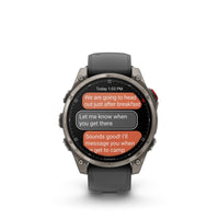 Garmin fenix 8 Pro urheilukello, 47 mm, titaani