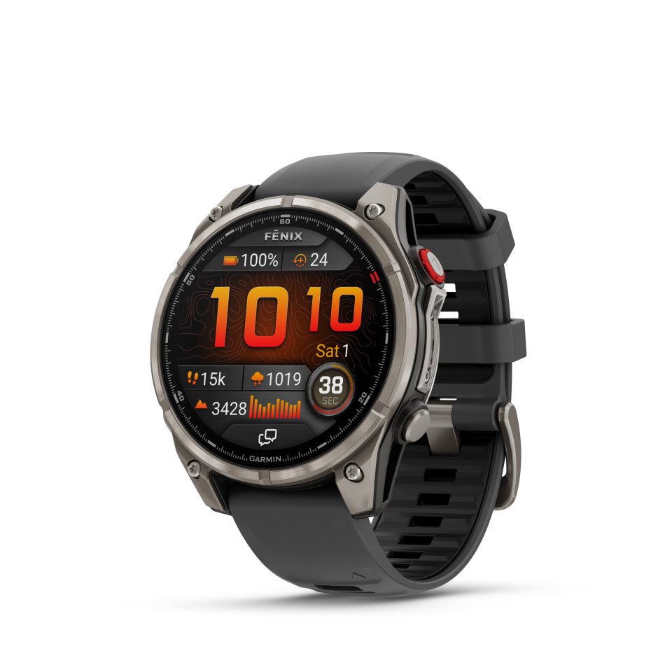 Garmin fenix 8 Pro urheilukello, 47 mm, titaani
