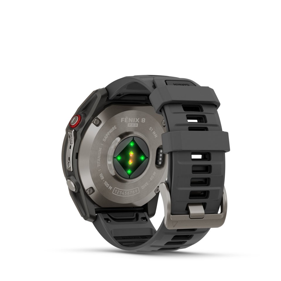 Garmin fenix 8 Pro urheilukello, 51 mm, titaani