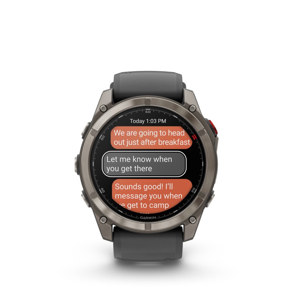 Garmin fenix 8 Pro urheilukello, 51 mm, titaani