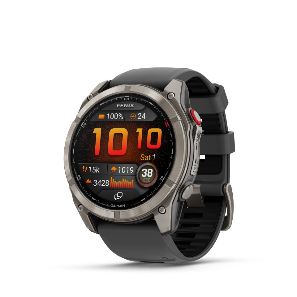 Garmin fenix 8 Pro urheilukello, 51 mm, titaani