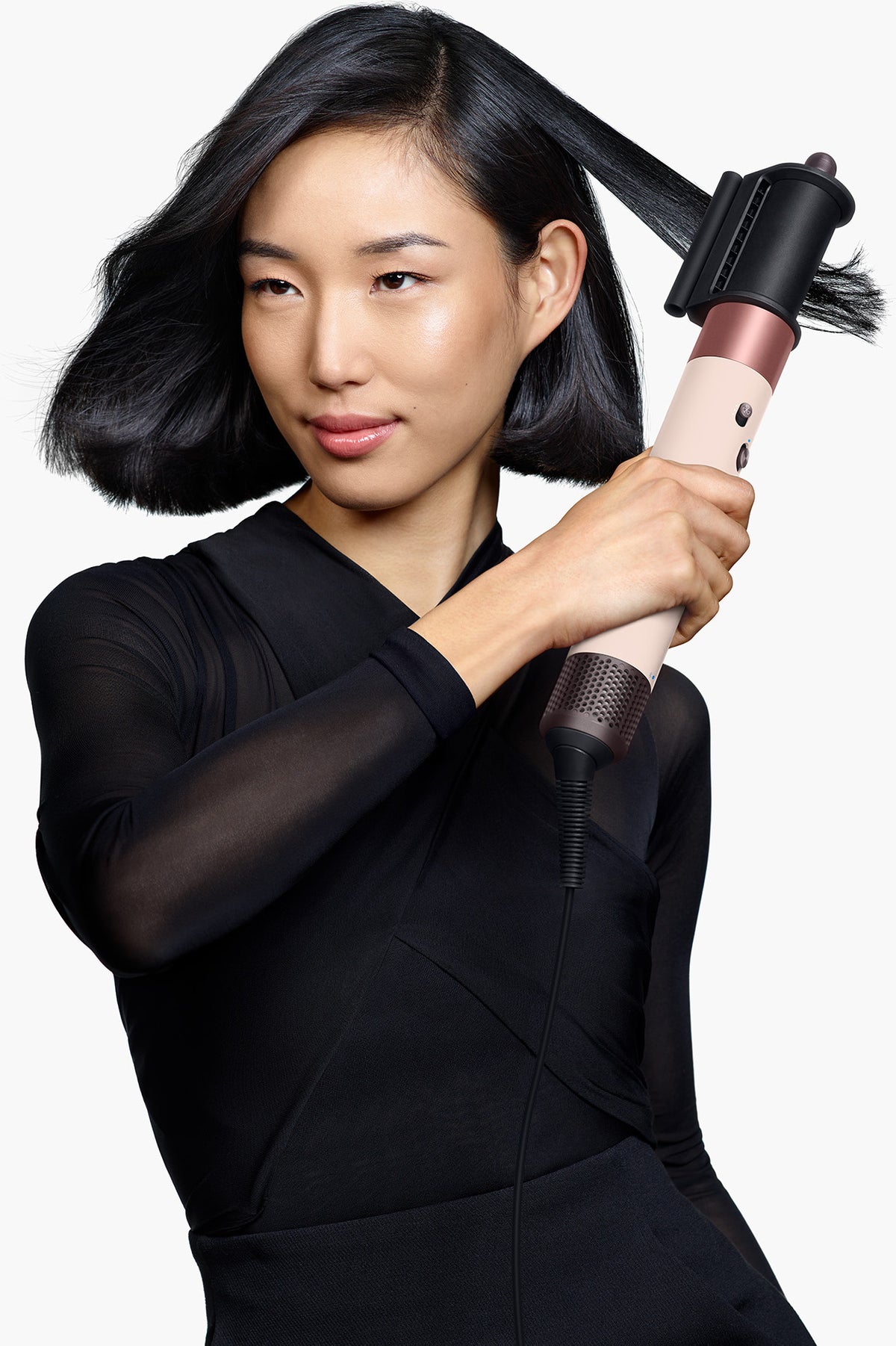 Dyson Airwrap I.D. Straight + Wavy multi-styler ja hiustenkuivaaja, Ceramic Pink/Rose Gold – kuva 10