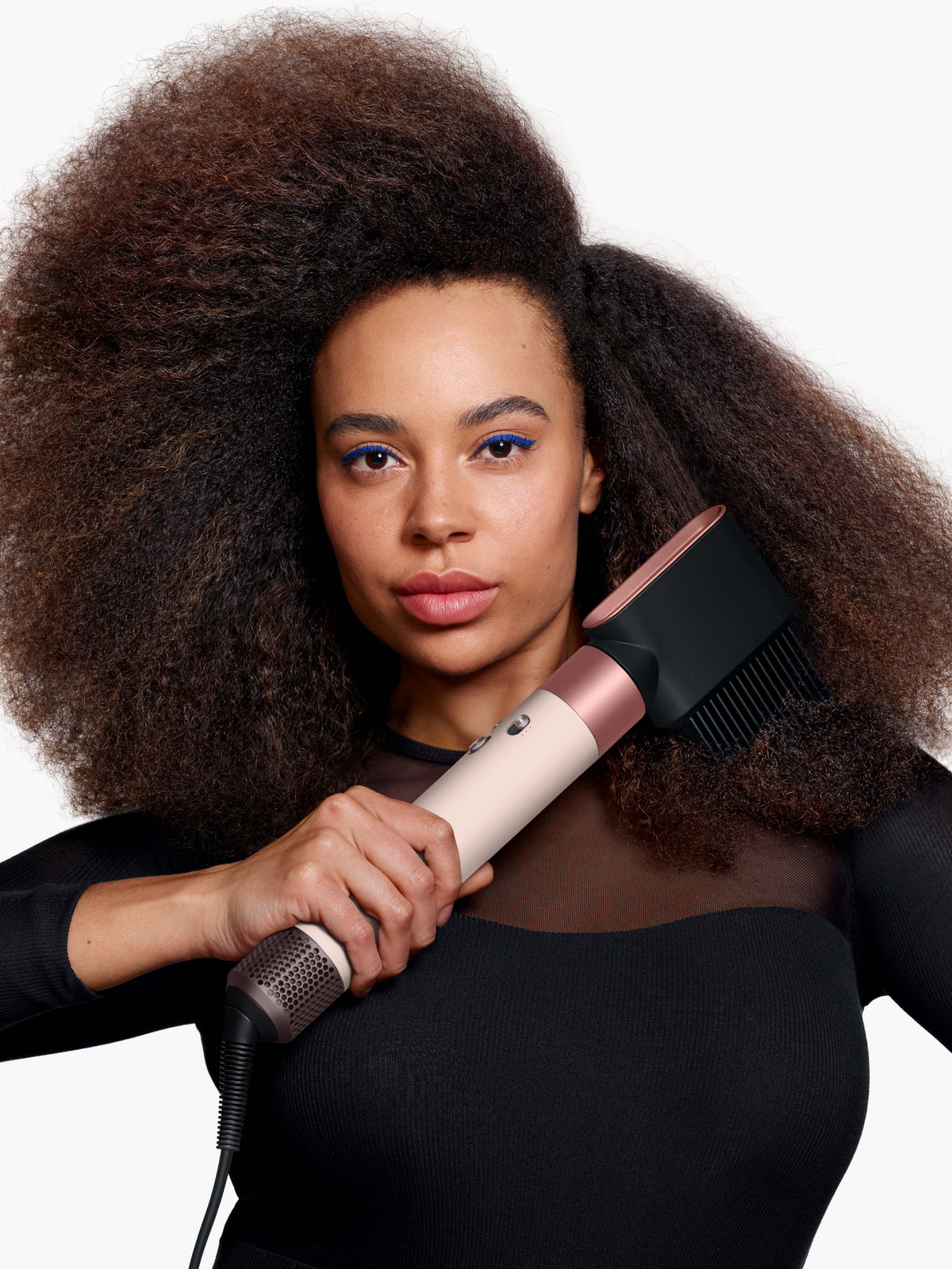 Dyson Airwrap I.D. Curly + Coily multi-styler ja hiustenkuivaaja, Ceramic Pink/Rose Gold