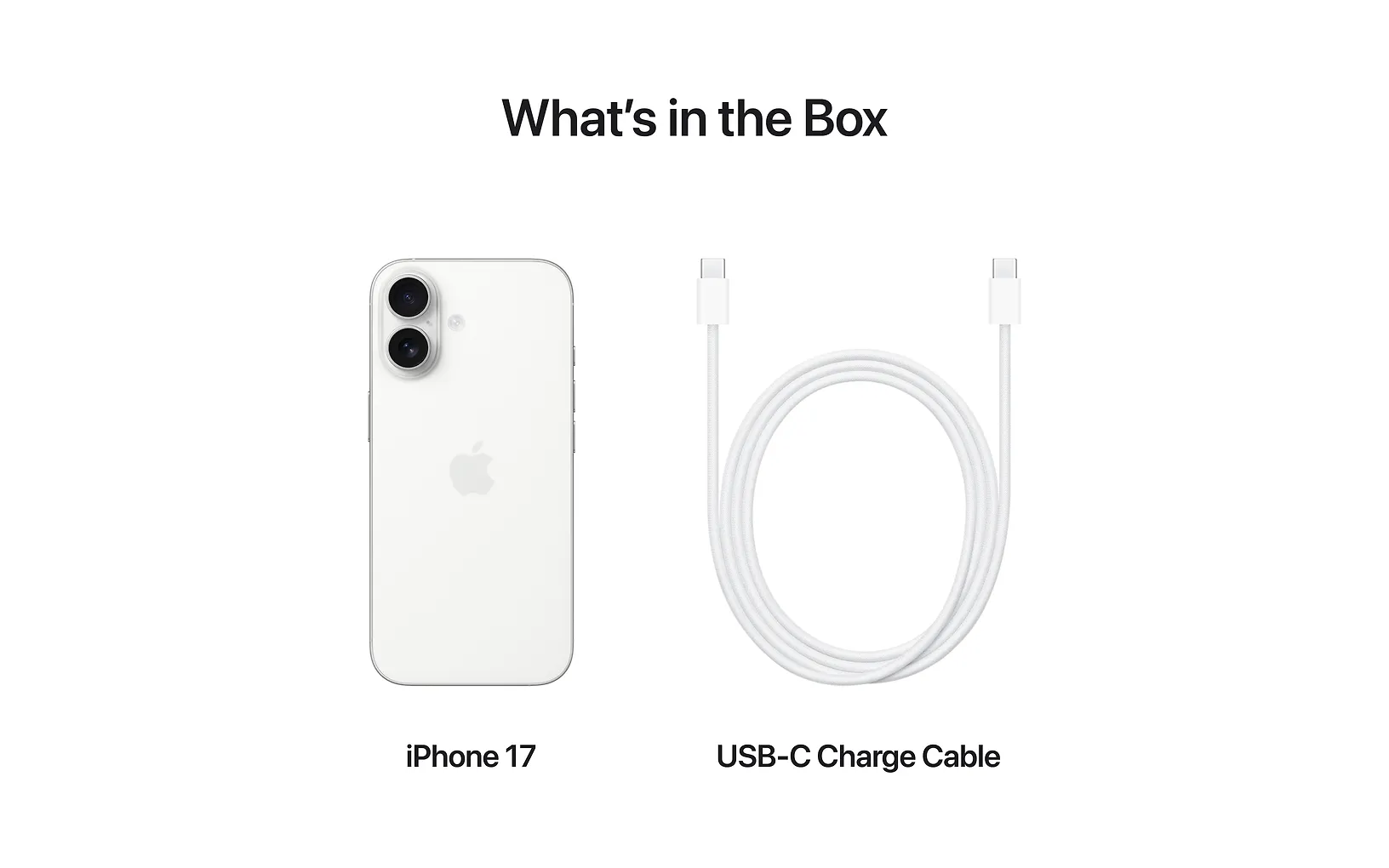 Apple iPhone 17 512 GB telefon, vit