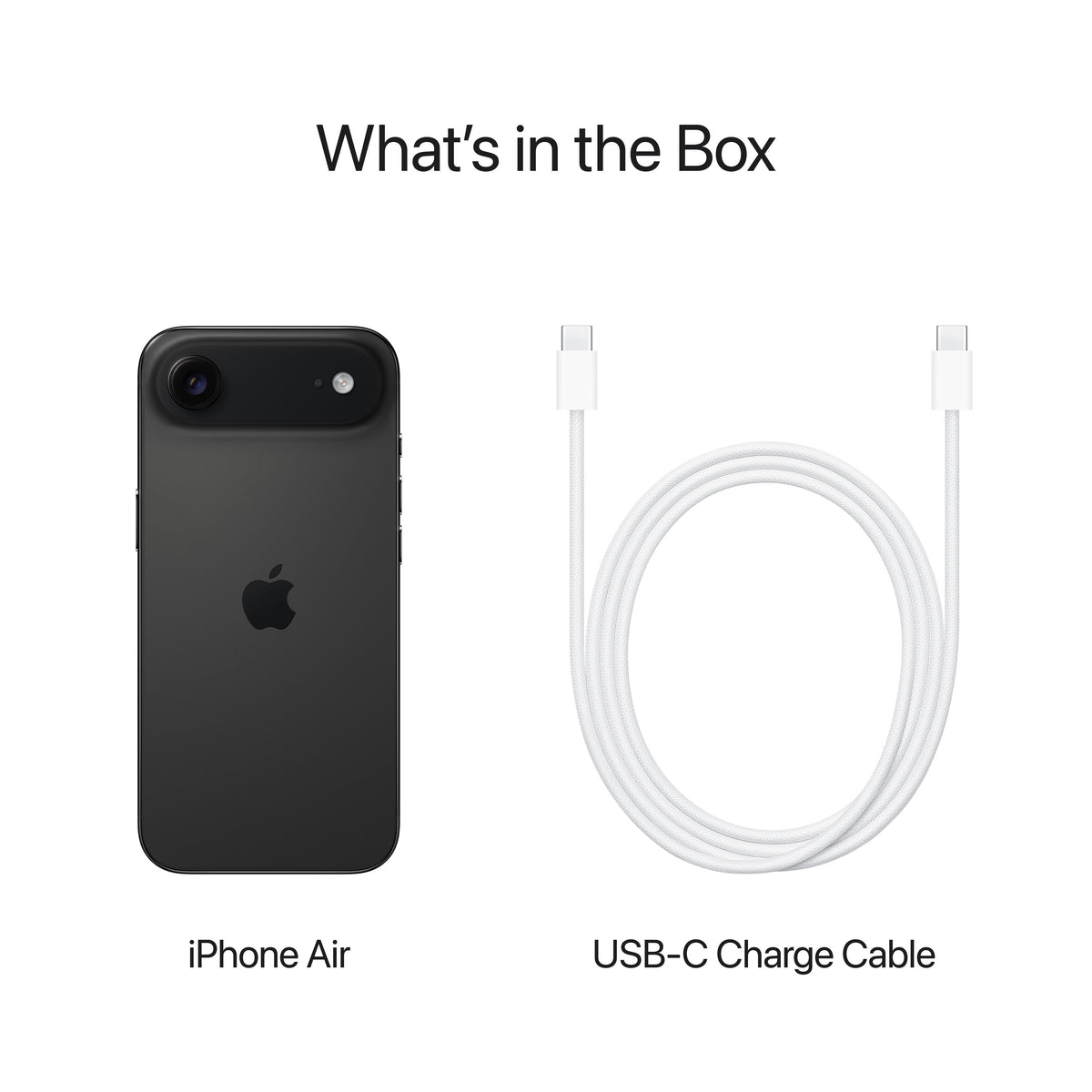 Apple iPhone Air 512 Gt puhelin, tähtimusta