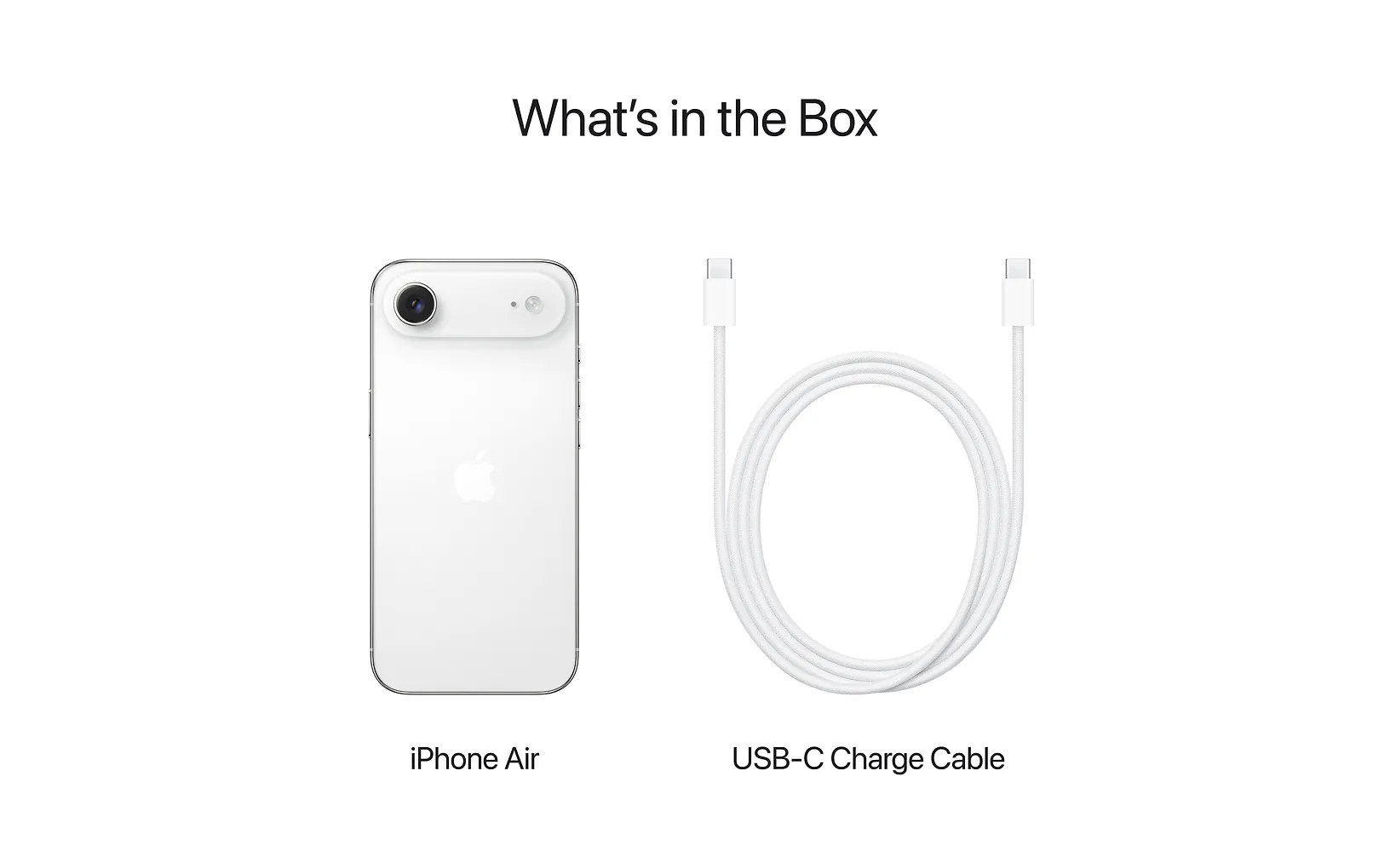 Apple iPhone Air 256 Gt puhelin, poudanvalkea