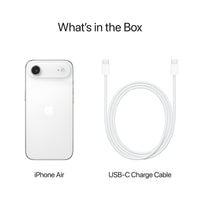 Apple iPhone Air 512 Gt puhelin, poudanvalkea