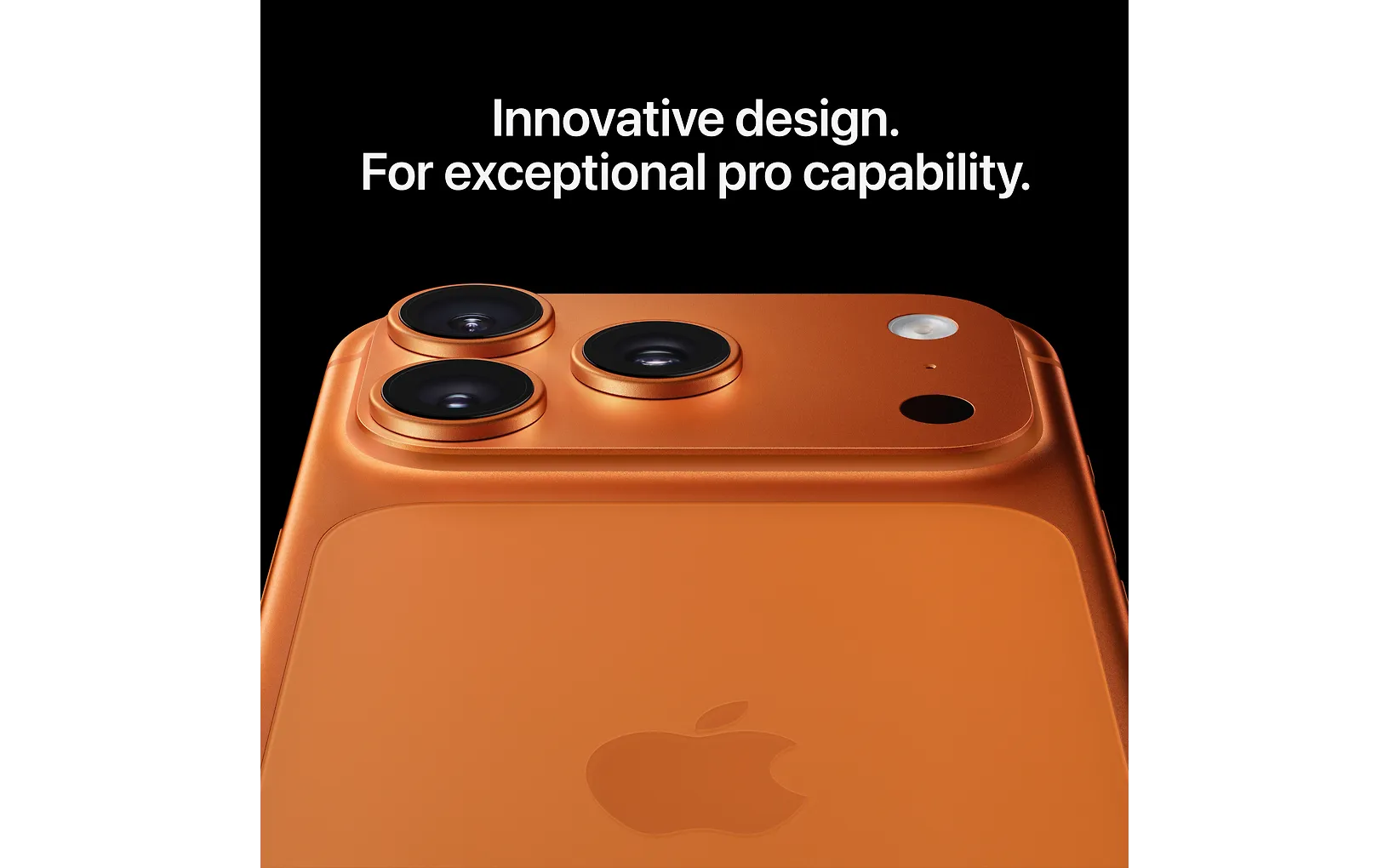Apple iPhone 17 Pro 256 Gt puhelin, kosminen oranssi