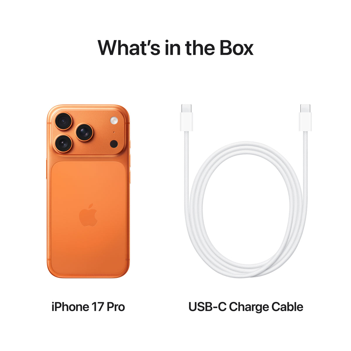 Apple iPhone 17 Pro 1 Tt puhelin, kosminen oranssi