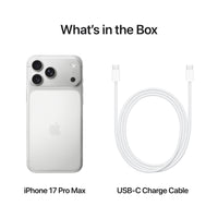 Apple iPhone 17 Pro Max 256 Gt puhelin, hopea
