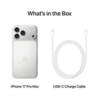 Apple iPhone 17 Pro Max 2 Tt puhelin, hopea