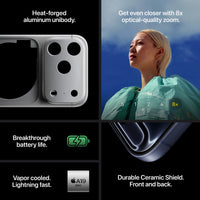 Apple iPhone 17 Pro Max 512 Gt puhelin, mustansininen