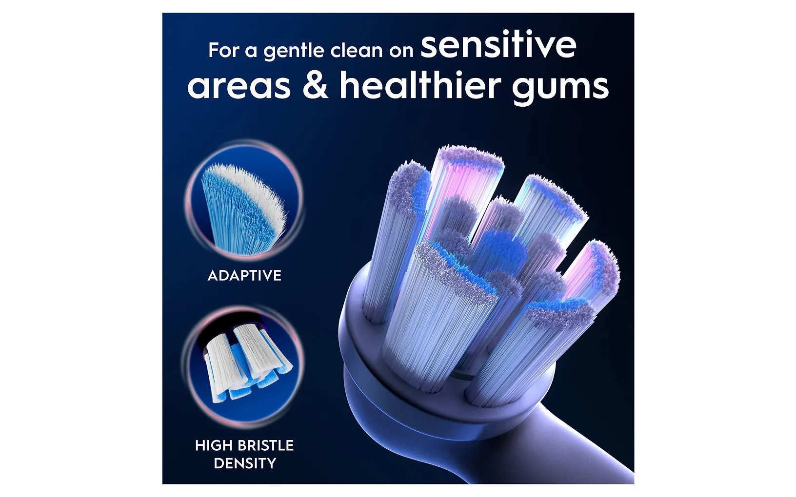 Oral-B iO Gentle Care -vaihtoharjat, 2 kpl