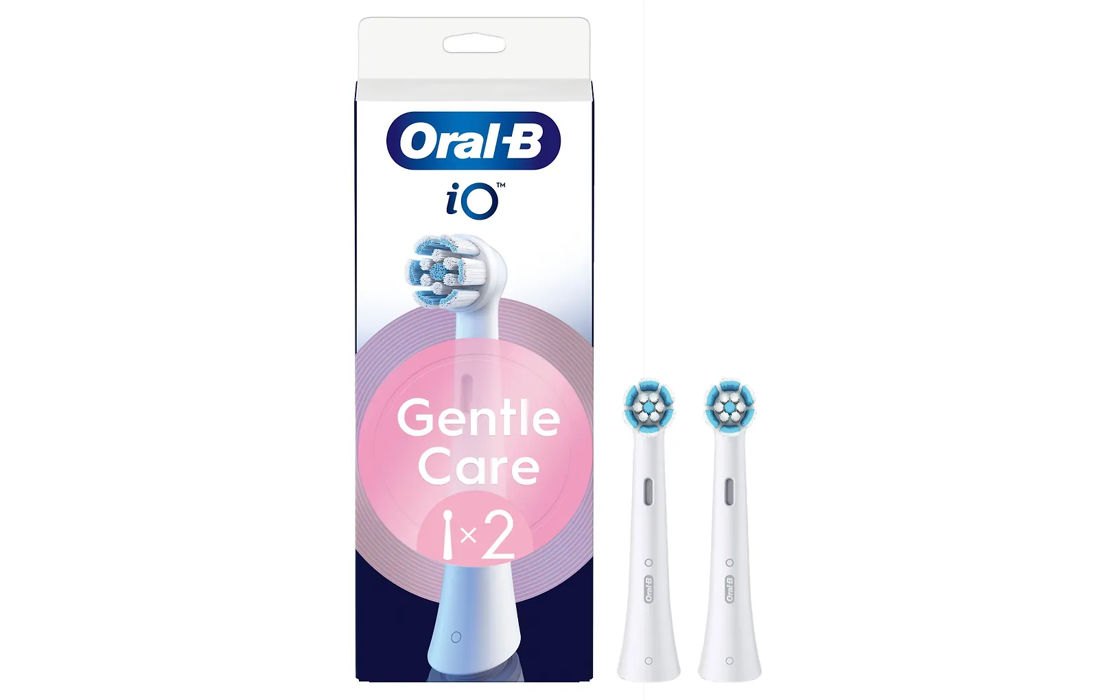 Oral-B iO Gentle Care -vaihtoharjat, 2 kpl