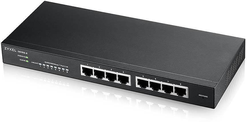ZyXEL GS1915-8 8-porttinen hallittava kytkin – kuva 3
