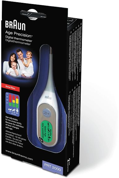 Braun PRT2000 Age Precision digitaalinen kuumemittari