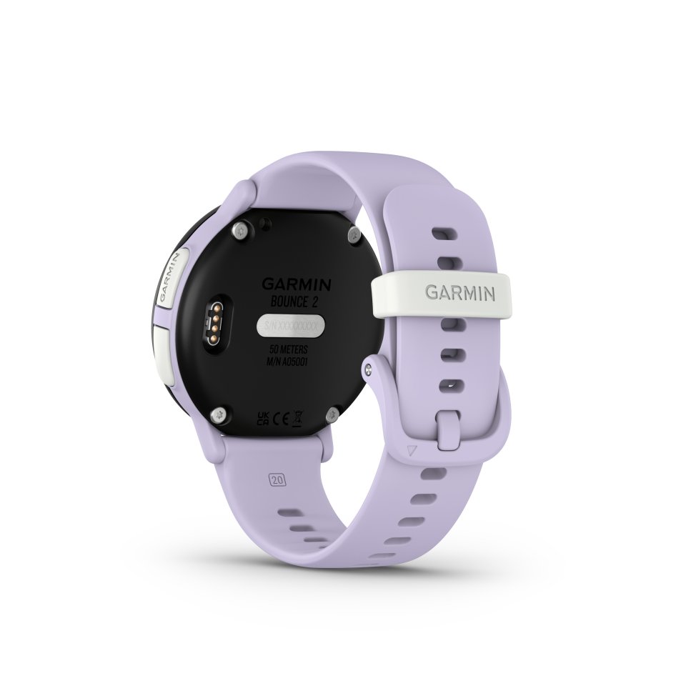 Garmin Bounce 2 lasten älykello, vaaleanvioletti
