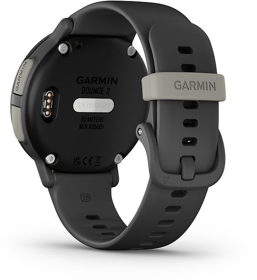 Garmin Bounce 2 lasten älykello, tummanharmaa