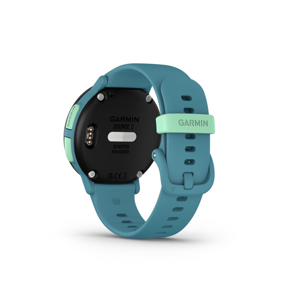 Garmin Bounce 2 lasten älykello, turkoosi