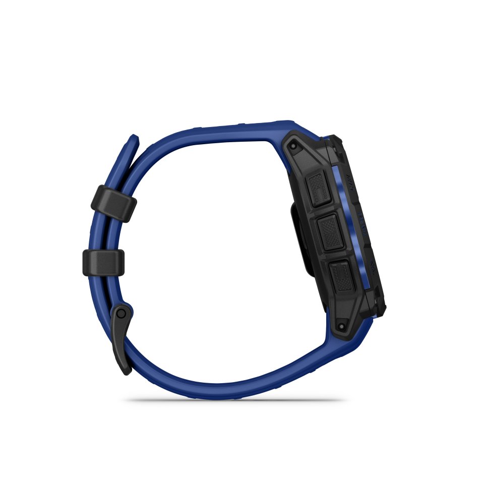 Garmin Instinct 3 urheilukello, 45 mm, musta / Bolt Blue