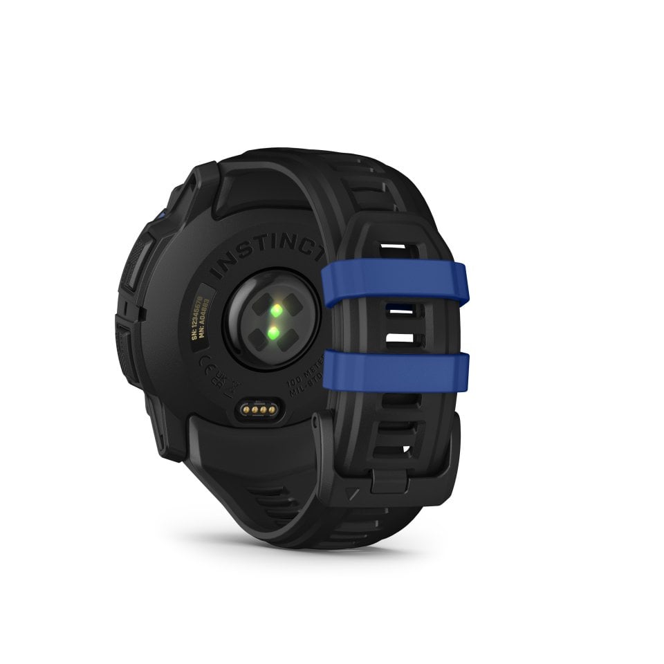 Garmin Instinct 3 urheilukello, 50 mm, musta / Bolt Blue