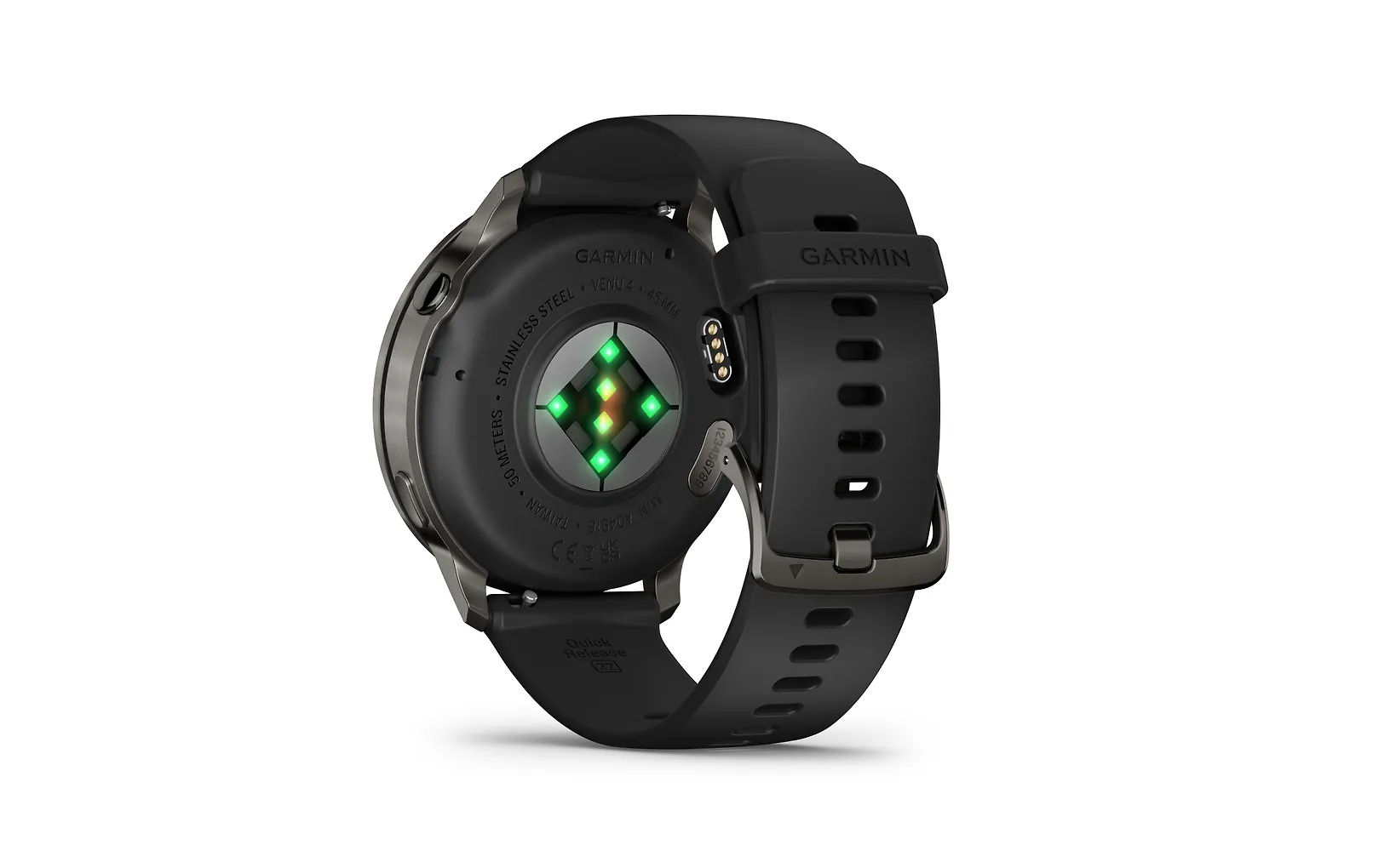 Garmin Venu 4 älykello, 45 mm, musta