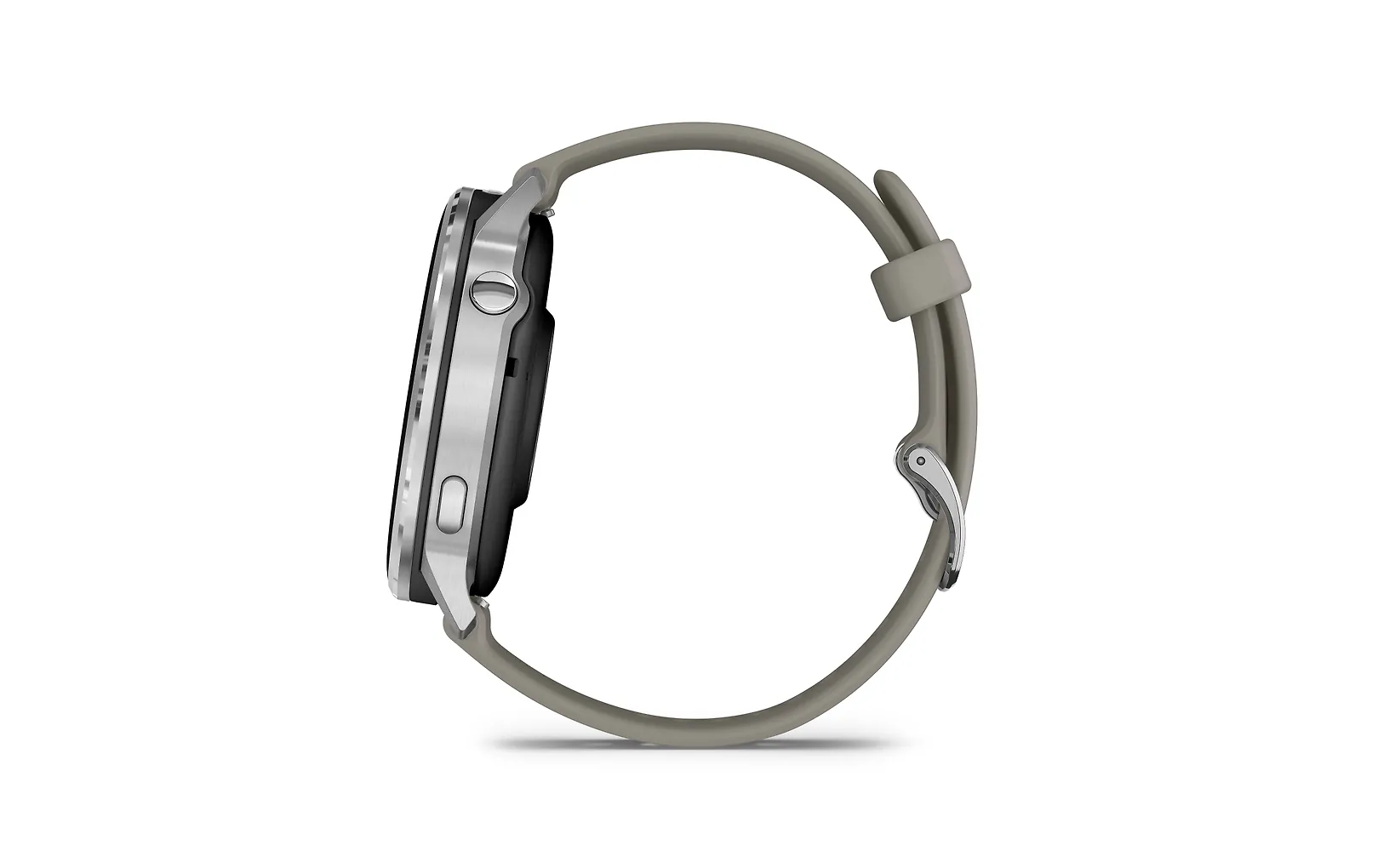 Garmin Venu 4 älykello, 45 mm, hopea / harmaa ranneke