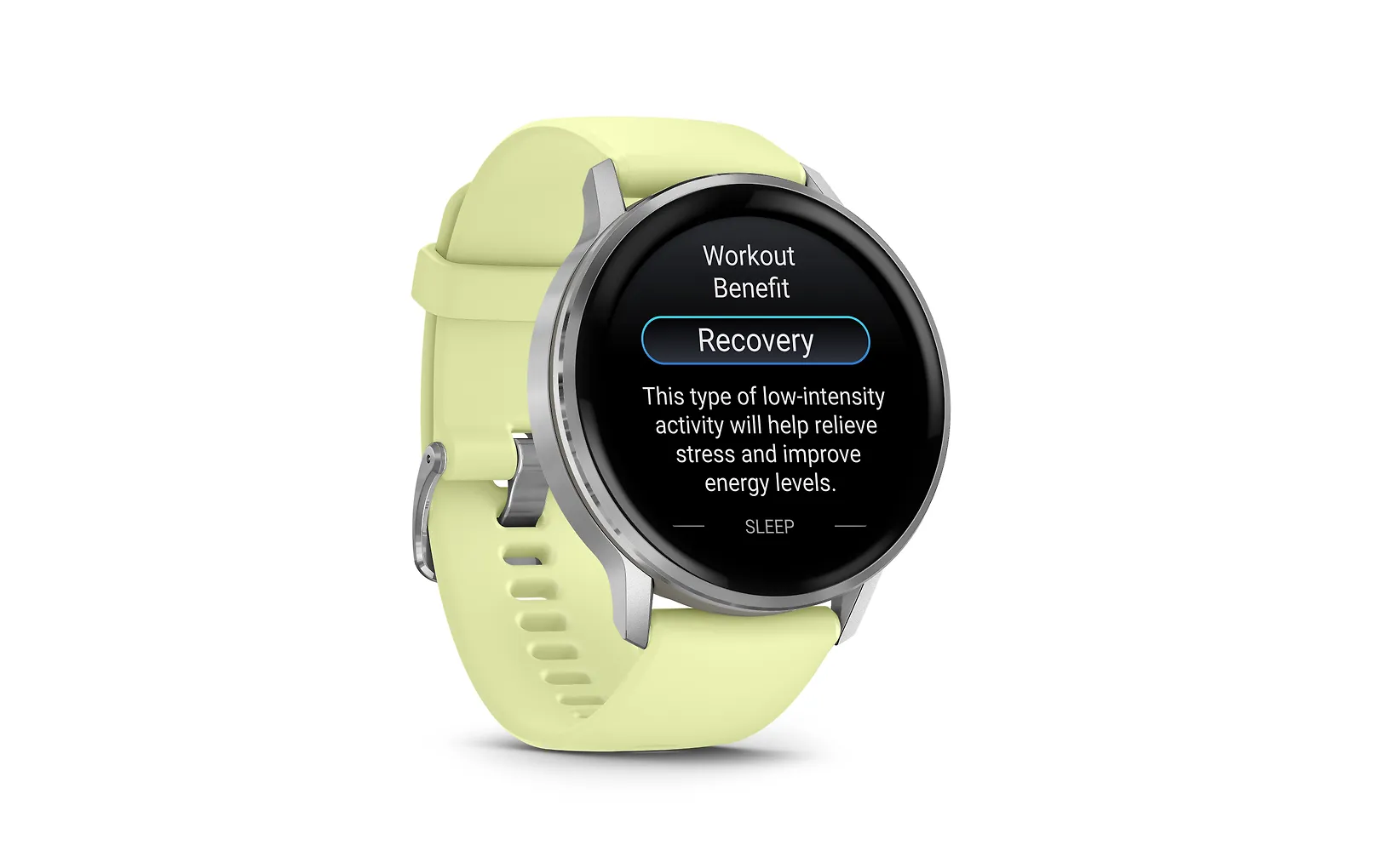 Garmin Venu 4 älykello, 45 mm, hopea / sitruunankeltainen ranneke