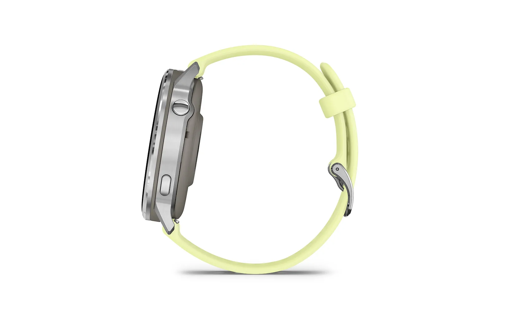 Garmin Venu 4 älykello, 45 mm, hopea / sitruunankeltainen ranneke
