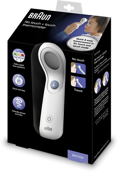 Braun BNT300 Touch + No Touch Otsakuumemittari