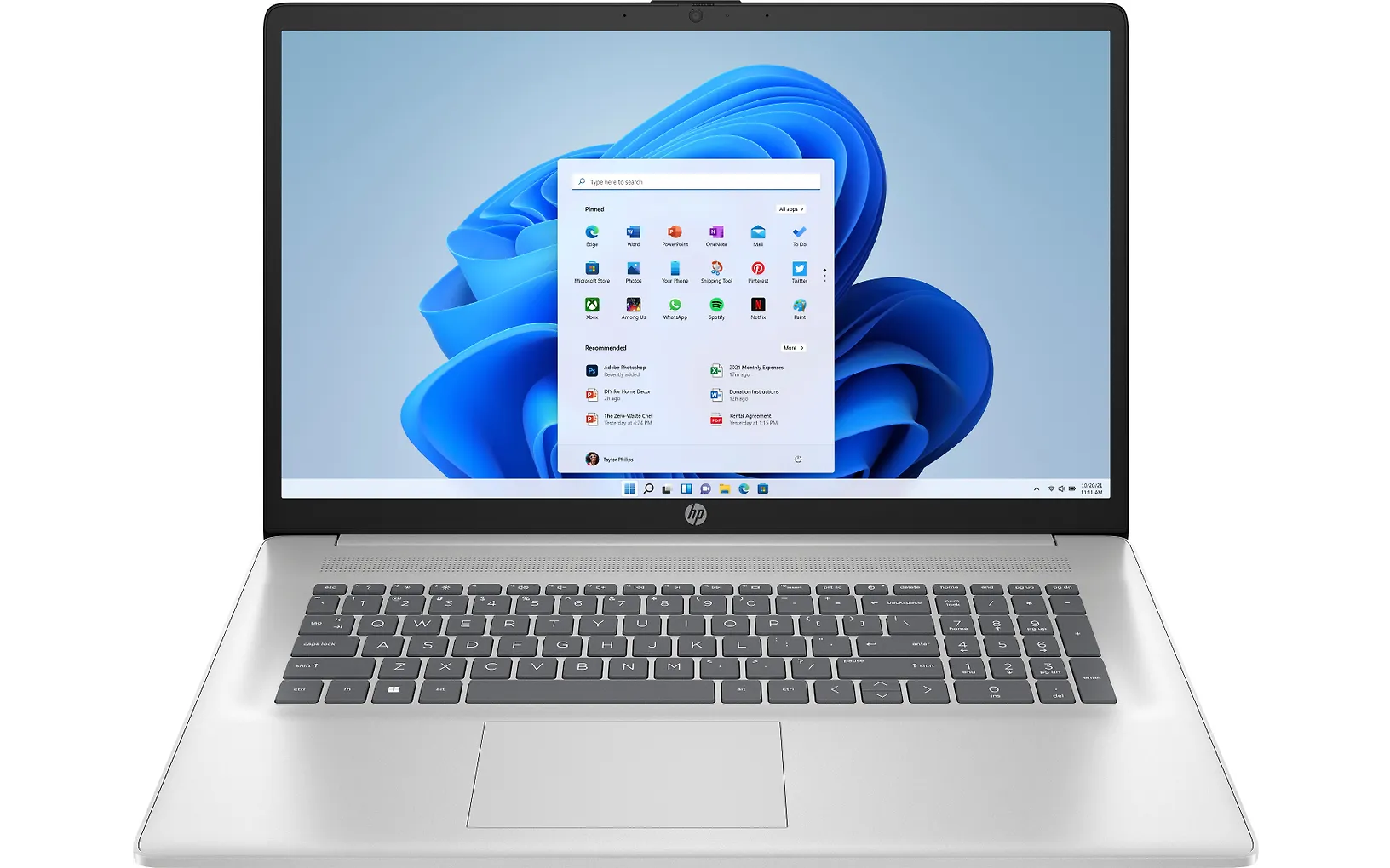 HP Laptop 17-cn3014no 17,3 kannettava tietokone, hopea (CF9U0EA)