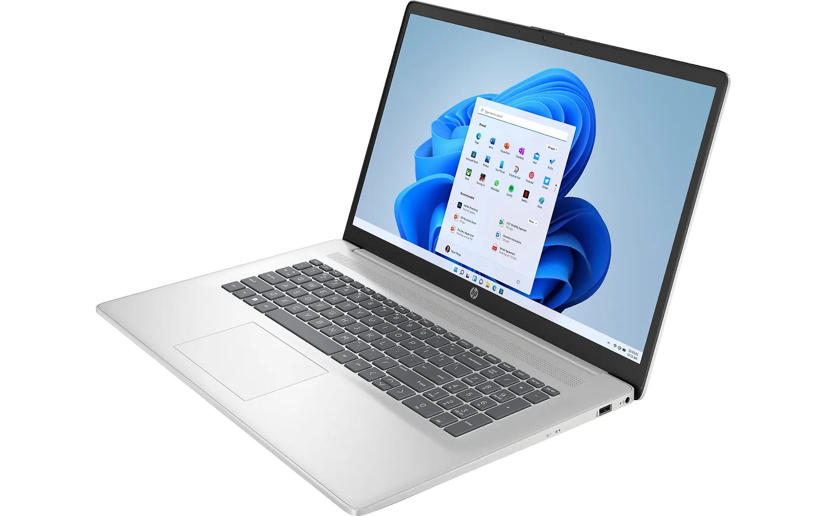 HP Laptop 17-cn3014no 17,3 kannettava tietokone, hopea (CF9U0EA)