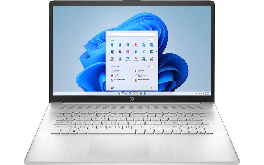 HP 17-cp2029no 17,3" kannettava tietokone, hopea (CF9U3EA)