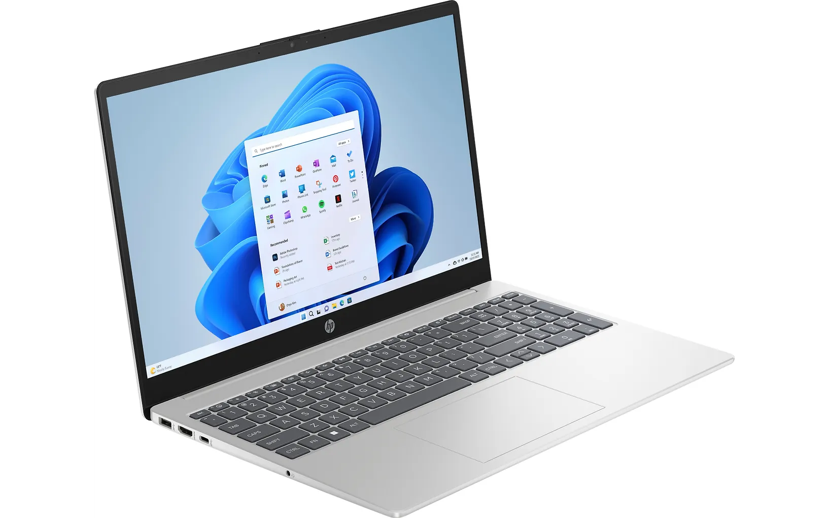 HP 15-fc0096no 15,6" bärbar dator, silverfärgad (CF9T1EA)