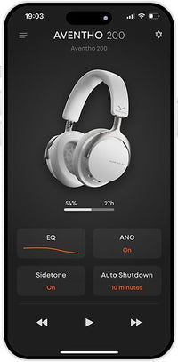 Beyerdynamic Aventho 200 vastamelukuulokkeet, harmaa – kuva 8