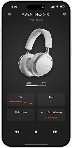 Beyerdynamic Aventho 200 vastamelukuulokkeet, harmaa – kuva 8